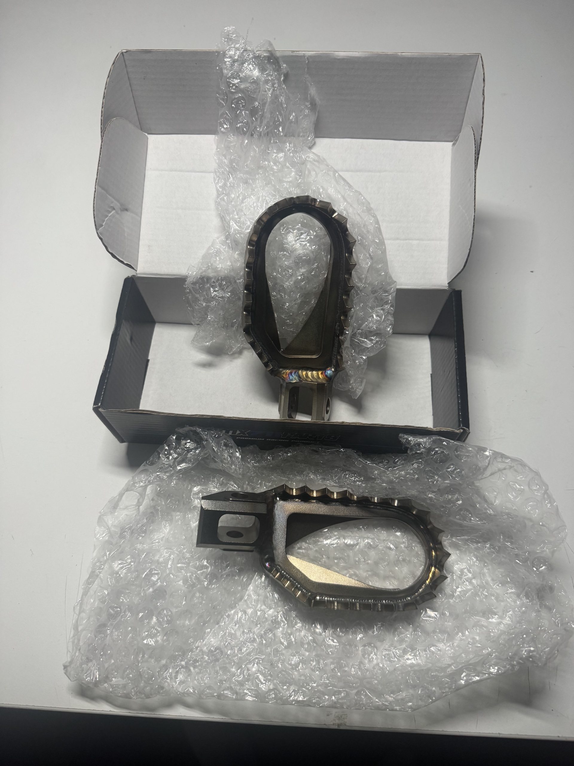 pegs stainless steel motocross nero pegs stainless steel motocross nero